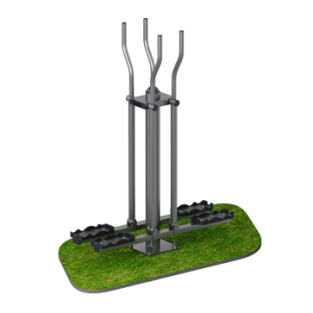 Уличный тренажер Лыжник (двойной) Sabirgym SGMS043 узси - SPORTSMAN завод спортивного инвентаря VASIL