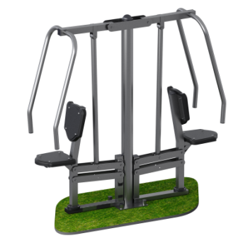 Тренажер для улицы Горизонтальный жим (двойной) Sabirgym SGMS051 vasilgym - SPORTSMAN завод спортивного инвентаря VASIL