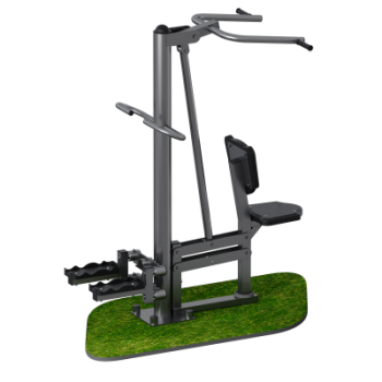 Тренажер для улицы Вертикальная тяга + степпер Sabirgym SGMS052.2 спортдоставка - SPORTSMAN завод спортивного инвентаря VASIL