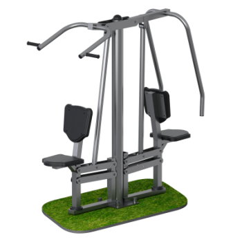 Уличный тренажер Вертикальная тяга + жим сидя Sabirgym SGMS053 vasil-gym - SPORTSMAN завод спортивного инвентаря VASIL