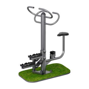 Уличный тренажер Велосипед + Степ для двоих Sabirgym SGMS061.2 - SPORTSMAN завод спортивного инвентаря VASIL