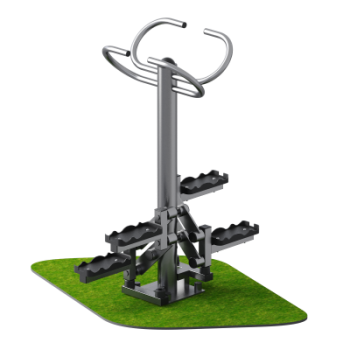 Уличный тренажер степпер двойной Sabirgym SGMS062.1 s-dostavka - SPORTSMAN завод спортивного инвентаря VASIL