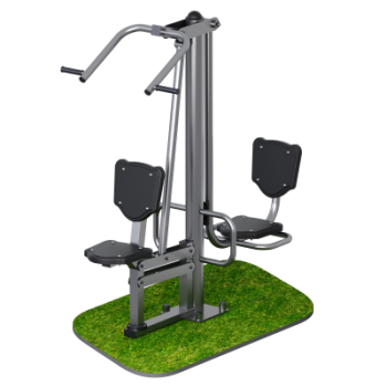 Уличный тренажер Тяга к груди + жим ногами Sabirgym SGMS066 - SPORTSMAN завод спортивного инвентаря VASIL