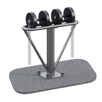 Гантельная стойка Sabirgym SGMS200 для улицы спорт доставка - SPORTSMAN завод спортивного инвентаря VASIL