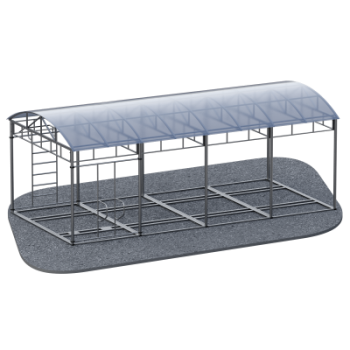 Теневой навес Sabirgym SGMS302 arms - SPORTSMAN завод спортивного инвентаря VASIL