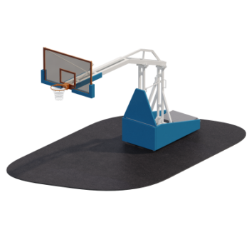 Мобильная баскетбольная стойка (3,25м) Sabirgym SGMS700 arms - SPORTSMAN завод спортивного инвентаря VASIL