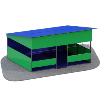 Теневой навес Sabirgym SGMS998 - SPORTSMAN завод спортивного инвентаря VASIL