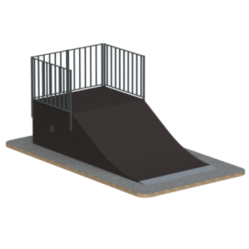 Радиус волна Sabirgym SGSPM1014L для скейт парка - SPORTSMAN завод спортивного инвентаря VASIL