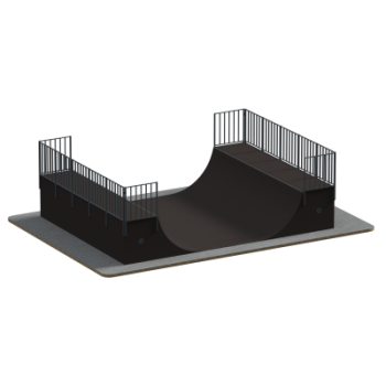 Рампа Sabirgym SGSPM1105M для скейт парка роллердрома - SPORTSMAN завод спортивного инвентаря VASIL