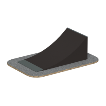 Кикер радиус Sabirgym SGSPM2024L для скейт парка/роллердрома - SPORTSMAN завод спортивного инвентаря VASIL