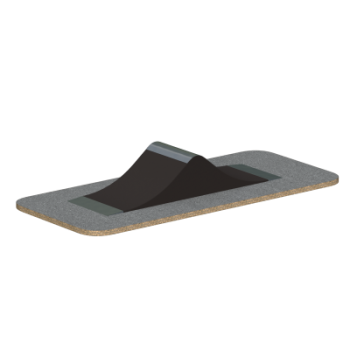 Фанбокс волна Sabirgym SGSPM3007L для скейтбординга узси - SPORTSMAN завод спортивного инвентаря VASIL