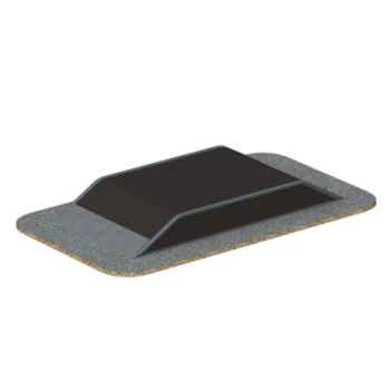 Бордюр с разгоном Sabirgym SGSPM3021.2L для трюков и скольжения айрон кинг - SPORTSMAN завод спортивного инвентаря VASIL