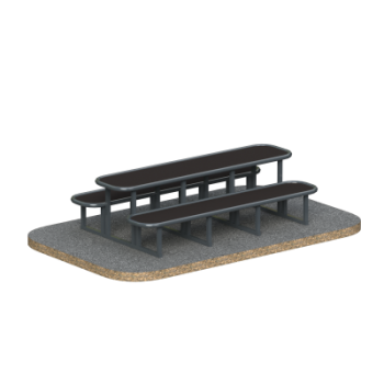 Скейт тэйбл Sabirgym SGSPМ4010L для скейт-парков - SPORTSMAN завод спортивного инвентаря VASIL