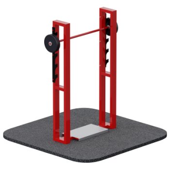 Уличный тренажер для приседания со штангой Sabirgym SGTZ020-050 с изменяемой нагрузкой - SPORTSMAN завод спортивного инвентаря VASIL