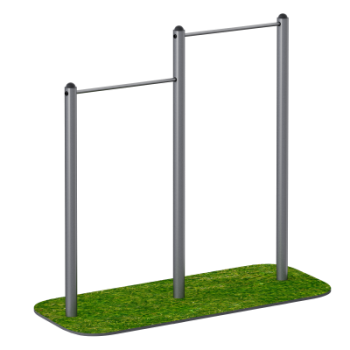 Турник двухуровневый Sabirgym SGWOK010.2 уличный - SPORTSMAN завод спортивного инвентаря VASIL