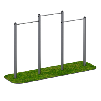 Тренажер для улицы Трехуровневый турник Sabirgym SGWOK011 василжим - SPORTSMAN завод спортивного инвентаря VASIL