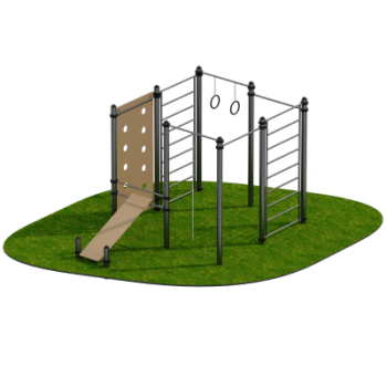 Гимнастический комплекс уличный Sabirgym SGWOK211 - SPORTSMAN завод спортивного инвентаря VASIL