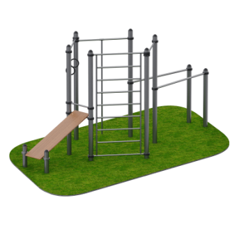 Атлетический уличный комплекс Прометей Sabirgym SGWOK220 армс - SPORTSMAN завод спортивного инвентаря VASIL