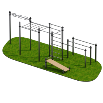 Спортивный комплекс уличный Атлант Sabirgym SGWOK231 василжим - SPORTSMAN завод спортивного инвентаря VASIL