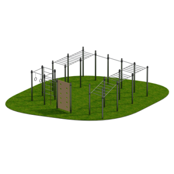 Спортивный комплекс для улицы Sabirgym SGWOK282 - SPORTSMAN завод спортивного инвентаря VASIL