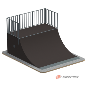 Радиус SPM1003М ARMS для скейт-парка роллердрома - SPORTSMAN завод спортивного инвентаря VASIL