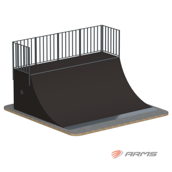 Радиус SPM1004М ARMS для скейт-парка роллердрома - SPORTSMAN завод спортивного инвентаря VASIL