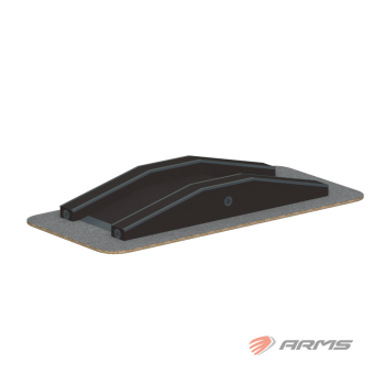 Фанбокс с гранью SPM3052L ARMS Armssport для скейт-парка роллердрома - SPORTSMAN завод спортивного инвентаря VASIL