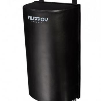 Подушка Полусфера onePRO FILIPPOV большая из натуральной кожи 75см/42см/27см черный - SPORTSMAN завод спортивного инвентаря VASIL