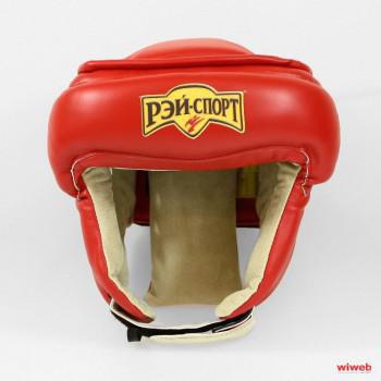 ШЛЕМ ДЛЯ ЕДИНОБОРСТВ С ДОПОЛНИТЕЛЬНОЙ ЗАЩИТОЙ ЛБА БОЕЦ-2 Ш21 - SPORTSMAN завод спортивного инвентаря VASIL