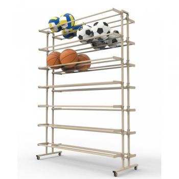 Стеллаж «Стандарт» для мячей, двухсторонний - SPORTSMAN завод спортивного инвентаря VASIL