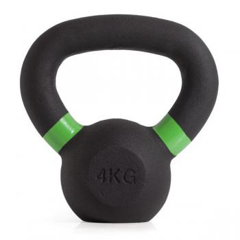 Гиря чугунная с цветным кольцом 4 кг (модель: К-3) VictoryFit VF-KCR040 swat - SPORTSMAN завод спортивного инвентаря VASIL