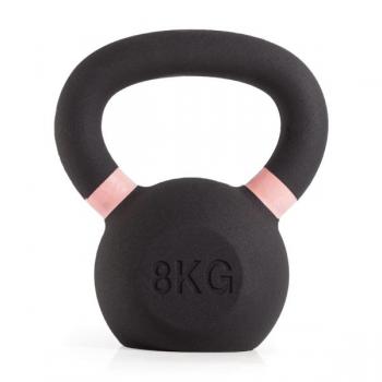 Гиря чугунная с цветным кольцом 8 кг (модель: К-3) VictoryFit VF-KCR080 спорт доставка - SPORTSMAN завод спортивного инвентаря VASIL