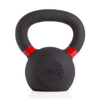 Гиря чугунная с цветным кольцом 10 кг (модель: К-3) VictoryFit VF-KCR100 спортдоставка - SPORTSMAN завод спортивного инвентаря VASIL