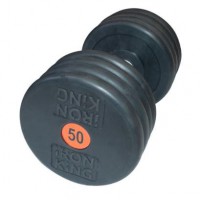 Гантель профессиональная IronKing 50 кг ГПН-50 Айрон Кинг - SPORTSMAN завод спортивного инвентаря VASIL