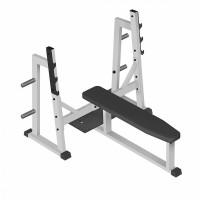 Профессиональный тренажер IRON KING Айрон Кинг Скамья для жима лежа IK104 proven quality - SPORTSMAN завод спортивного инвентаря VASIL