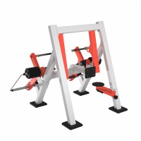 Уличный тренажер IRON KING Айрон Кинг S402 Тяга к поясу с изменяемой нагрузкой - SPORTSMAN завод спортивного инвентаря VASIL