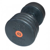 Гантель профессиональная IronKing 49 кг ГПН-49 Айрон Кинг - SPORTSMAN завод спортивного инвентаря VASIL