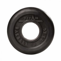 Диск TITAN PROFY 51 мм 1.25 кг стальная втулка ДТПЧ 51/1,25 IRON KING Айрон Кинг - SPORTSMAN завод спортивного инвентаря VASIL