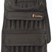 Жилет-утяжелитель для кроссфит Iron King IK 606 15 кг мужской - SPORTSMAN завод спортивного инвентаря VASIL