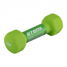 Гантель неопреновая Atemi, 1,5 кг AD0115 - SPORTSMAN завод спортивного инвентаря VASIL